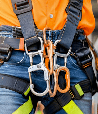 Mousqueton acier à vis